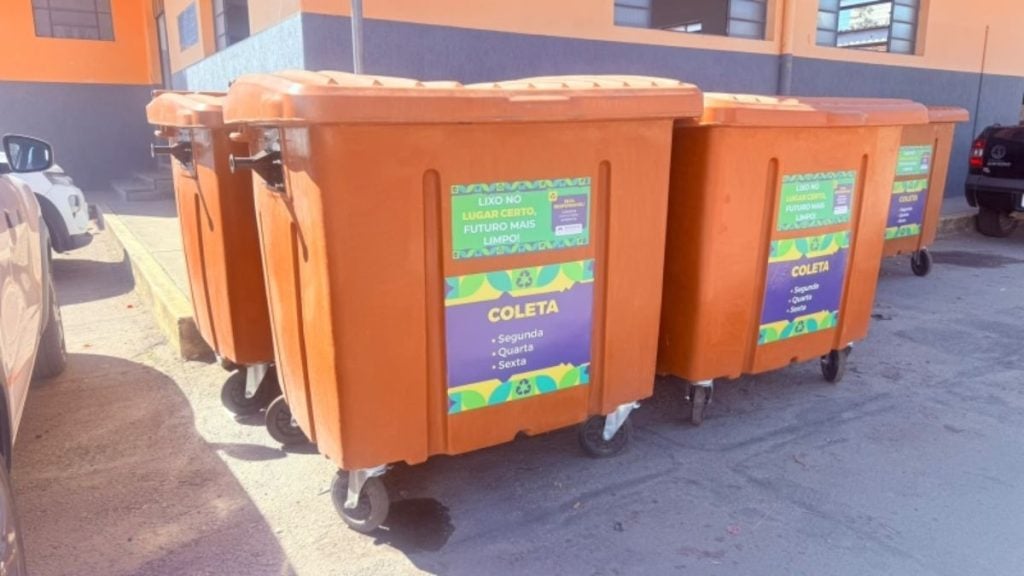 Divin&oacute;polis ter&aacute; containers de lixo em oito bairros; saiba onde ser&atilde;o instalados