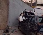 Homem rouba van, causa ‘sequência de acidentes’ e acaba preso em Betim