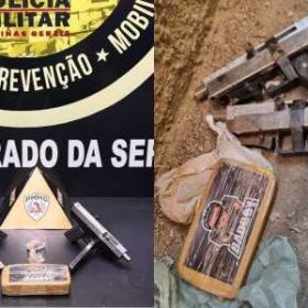 Pol&iacute;cia Militar apreende armas e drogas em opera&ccedil;&atilde;o no Aglomerado da Serra, em Belo Horizonte