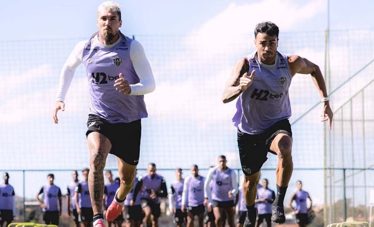Atlético se prepara intensamente para retorno ao Brasileirão após pausa