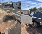 Homem é preso por queimar cachorro por vingança após invadir casa da ex-companheira em Passos MG