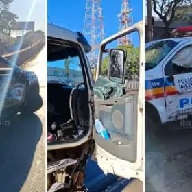 Caminhoneiro provoca acidentes e é baleado pela Polícia Militar durante perseguição no Anel Rodoviário em BH