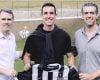 Técnico da Seleção Brasileira Sub-20 observa treinos do Atlético na Cidade do Galo