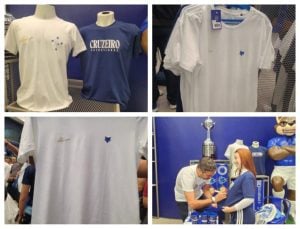 Artur Jorge, técnico do Cruzeiro, lança coleção de camisas para aproximar torcida