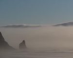 Surfistas no Oregon ajudam a mapear padrões de neblina com câmeras