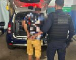 Após pedido de socorro da filha, mulher vítima de agressão é socorrida e acusado é preso