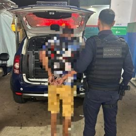 Após pedido de socorro da filha, mulher vítima de agressão é socorrida e acusado é preso