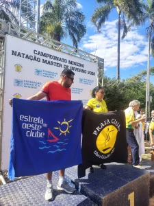 Estrela conquista o 2º lugar no Mineiro de Natação Master