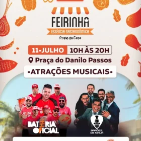 Feirinha Essência Gastronômica chega à Praça do Danilo Passos