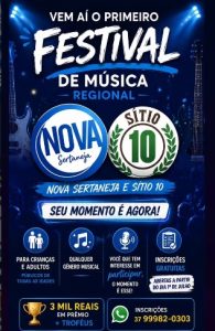 Estão abertas oficialmente as inscrições para o Festival de Música Regional