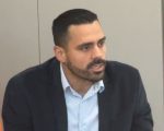 Secretário de Fazenda Gabriel Vivas durante coletiva sobre a reforma da previdência do Diviprev em Divinópolis