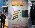Guarda Municipal durante ocorrência de tráfico de drogas em Divinópolis