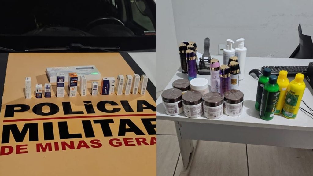 Homem &eacute; preso com emagrecedores e cosm&eacute;ticos contrabandeados na MG-050, em Divin&oacute;polis
