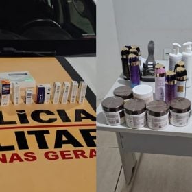 Homem é preso com emagrecedores e cosméticos contrabandeados na MG-050, em Divinópolis