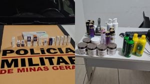 Homem é preso com emagrecedores e cosméticos contrabandeados na MG-050, em Divinópolis
