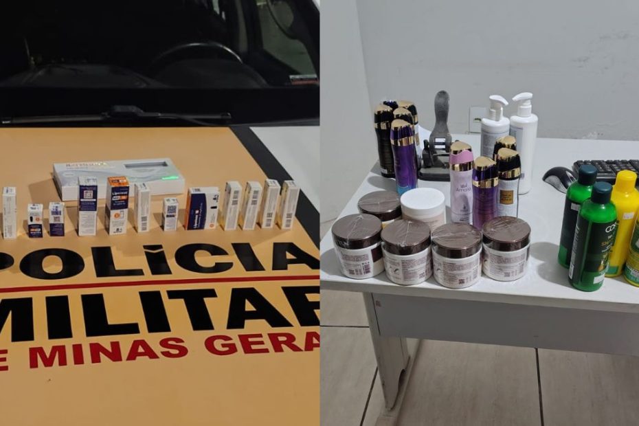 Homem &eacute; preso com emagrecedores e cosm&eacute;ticos contrabandeados na MG-050, em Divin&oacute;polis