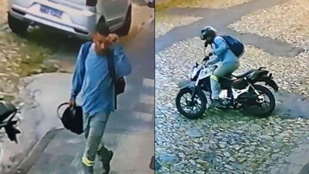 Homem tenta furtar moto, cai e foge em Divin&oacute;polis
