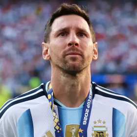 Torcedores argentinos durante a final da Copa do Mundo de 2026