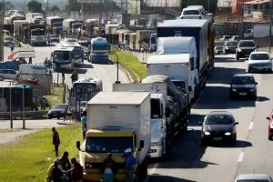 Apag&atilde;o de caminhoneiros em Minas&nbsp;