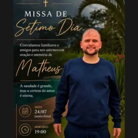 Catedral Divino Espírito Santo, onde será celebrada a missa de sétimo dia de Matheus Azevedo.