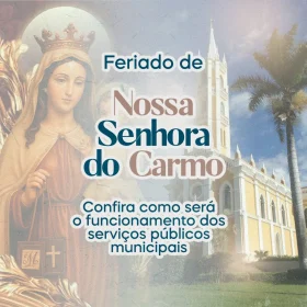 Por que é feriado em Carmo do Cajuru nesta quinta-feira?