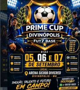 Divinópolis se prepara para sediar a 2ª edição da Prime Cup em setembro na Arena Sicoob.