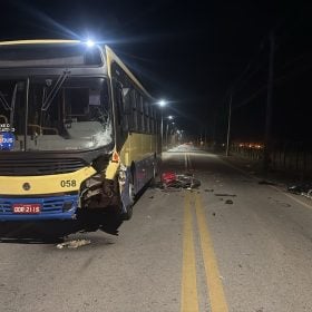 Motociclista morre em acidente com ônibus no Belo Vale, em Divinópolis