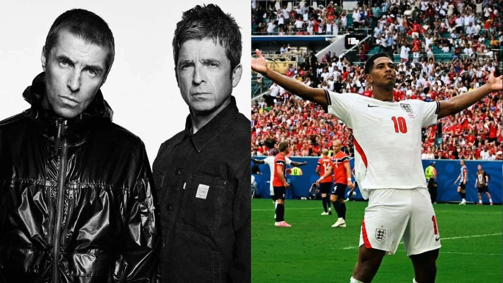 Oasis Wonderwall volta aos charts com a torcida da Inglaterra na Copa do Mundo de 2026