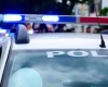 Viatura da Polícia Militar durante atendimento de ocorrência de violência doméstica em Divinópolis