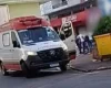 Atropelamento na Praça Padre José Pereira Coelho mobiliza equipe do Samu