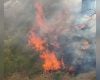 Incêndio em lote vago na Rua Itapecerica, no Centro de Divinópolis