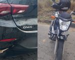 Acidente entre carro e motocicleta na AMG-0345 em Divinópolis
