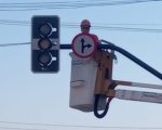 Novo semáforo na Avenida Brigadeiro Cabral em Divinópolis