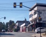 Novo semáforo instalado na Avenida Brigadeiro Cabral em Divinópolis