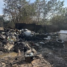 Galpões são interditados após incêndio no bairro São Geraldo em Divinópolis