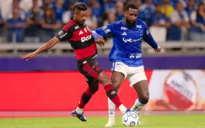 Cruzeiro e Flamengo empatam em 1 a 1 no jogo de ida das oitavas da Libertadores