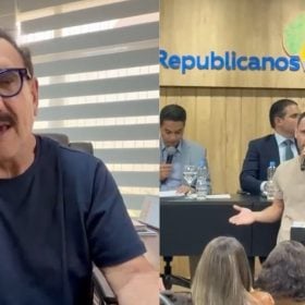 Ratinho grava mensagem declarando apoio à candidatura de Cleitinho ao Governo de Minas