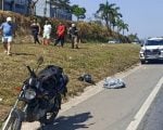 Motociclista fica gravemente ferido ap&oacute;s acidente na MG-050 em Divin&oacute;polis