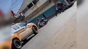 Motociclistas fogem da PM e se envolvem em acidentes com motos policiais em Divinópolis