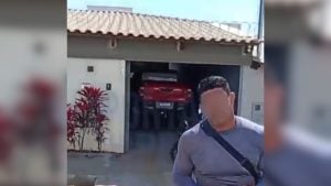 Discussão entre ex-lutador e entregador é registrada em vídeo em Divinópolis
