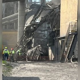 Acidente de trabalho em mineradora na BR-354 em Arcos