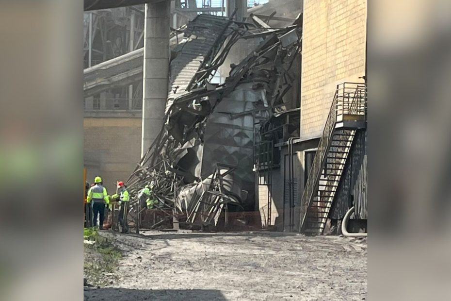 Acidente de trabalho em mineradora na BR-354 em Arcos