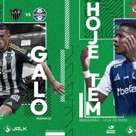 Minas FM transmite Atlético-MG x Grêmio e Corinthians x Cruzeiro