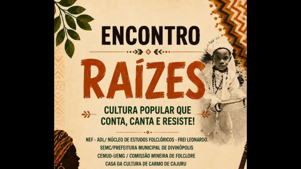 Encontro Ra&iacute;zes re&uacute;ne cultura popular e tradi&ccedil;&atilde;o em Divin&oacute;polis no dia 22 de agosto