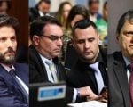 Em reuni&atilde;o, Fl&aacute;vio Bolsonaro, Aro e Tarc&iacute;sio interv&ecirc;m por Cleitinho na disputa