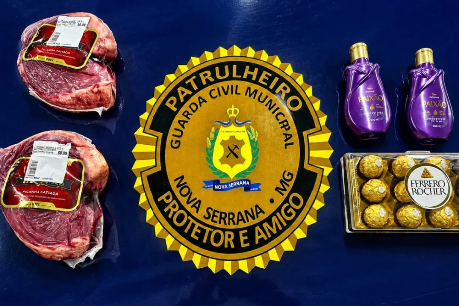 Produtos alimentícios e de higiene, avaliados em R$ 209,15, foram recuperados no bairro Planalto.