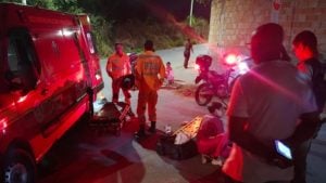 Idosa e criança ficam feridas após atropelamento em Divinópolis
