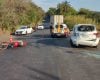 Motociclista morre após bater na traseira de carro na BR-352, em Pitangui