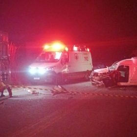 Motorista bêbado bate em ambulância do SAMU na BR-352, em Pará de Minas