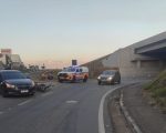 Mulher fica ferida em acidente envolvendo três veículos na MG-050, em Divinópolis